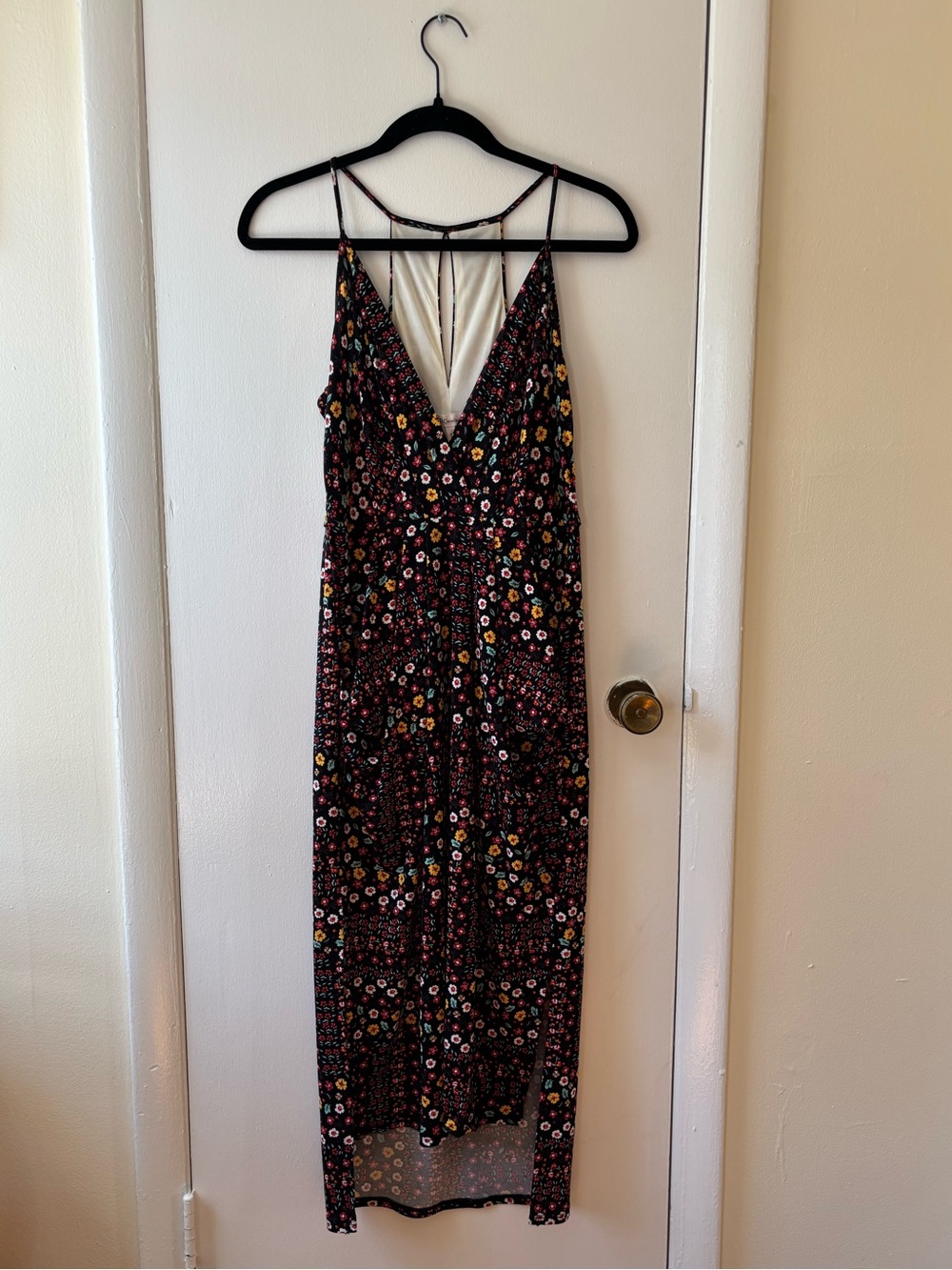 Strappy Floral BCBG Midi Dreas